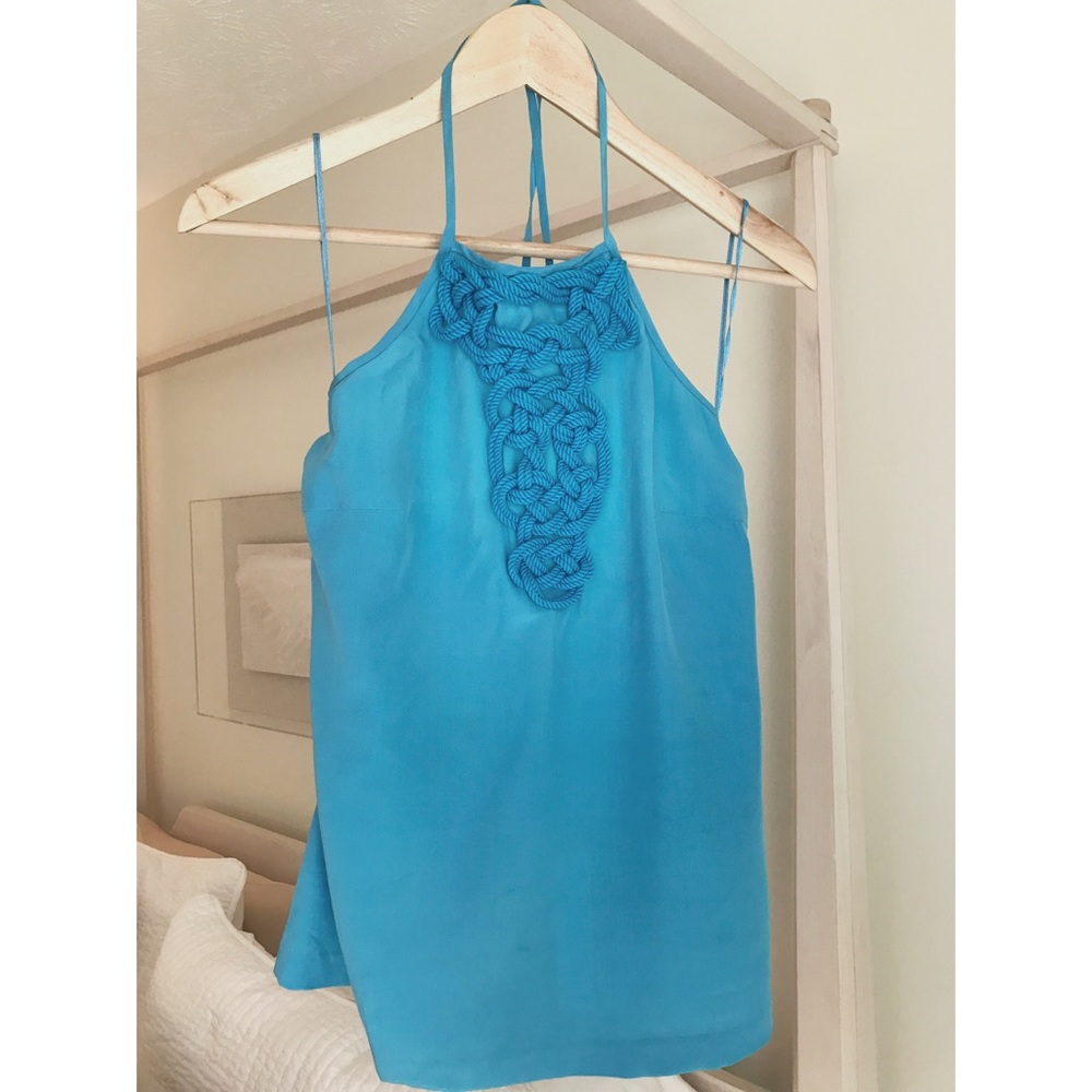 Trina Turk Silk Rope Top - Picture 2 of 7